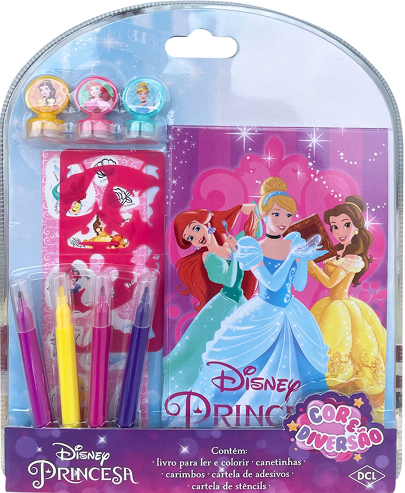 Disney - Cor e diversão - Princesas : Disney: Amazon.com.br